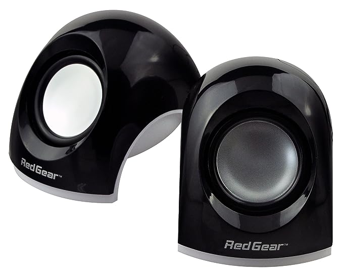 Redgear Mini 2.0 Channel USB Speakers (Black) Redgear Mini 2.0 Channel USB Speakers (Black)